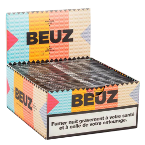 Boîte de 50 carnets Feuilles King Size Slim Beuz – 32 feuilles