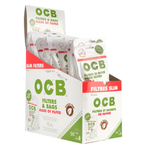 Boîte de 50 sachets de 150 filtres Slim OCB