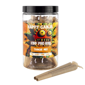 CBD Pré-roll Happy Ganja – Tangie Mix x25