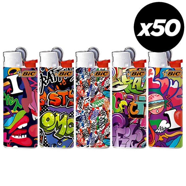 Briquets BIC Mini Street x50