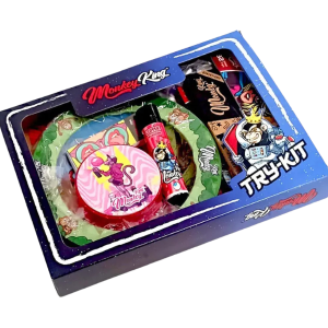 Coffret Cadeau Fumeur Monkey King – Try Kit Accessoires Rouler Complete