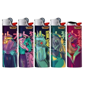 BIC Maxi “Cyber Animals” – Boîte de 50 briquets