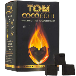 Charbon naturel Tom Cococha Gold 1 kg – Premium chicha