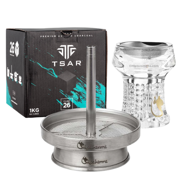 Psykopack Dschinni Nero Glass – Pack foyer chicha complet